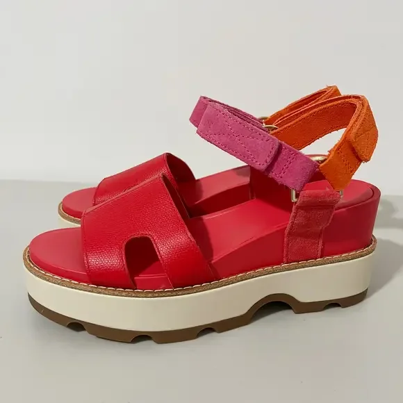 Sorel Women's Sandals - Red, Pink, and Orange - Picture 2 of 9
